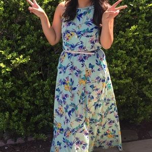 Maxi floral dress